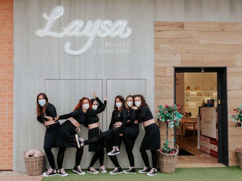 El equipo de Laysa belleza y bienestar tiene una gran sintonía.