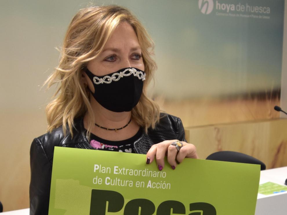 Beatriz Calvo ha presentado la programación de abril del Peca