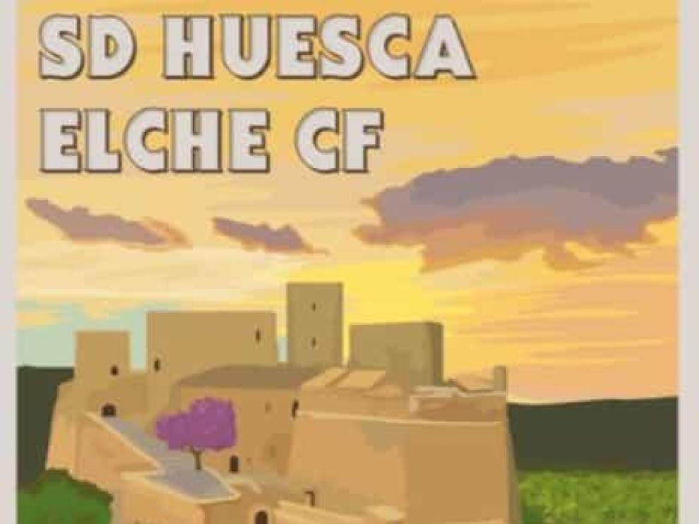 Cartel Huesca-Elche