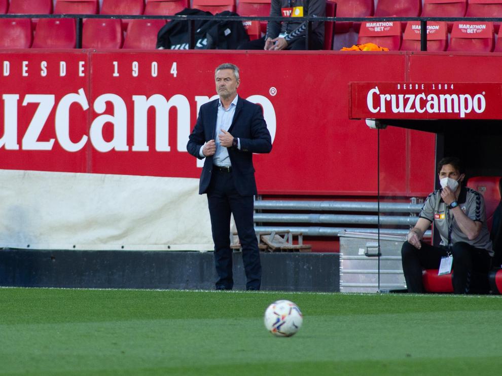 Fran Escribá en el Sánchez Pizjuán