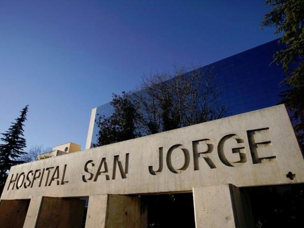 Exterior del Hospital San Jorge de Huesca.