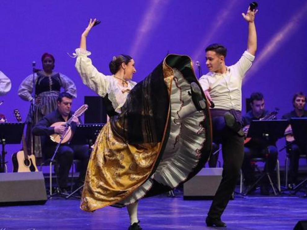 Lucía López y David Claver.