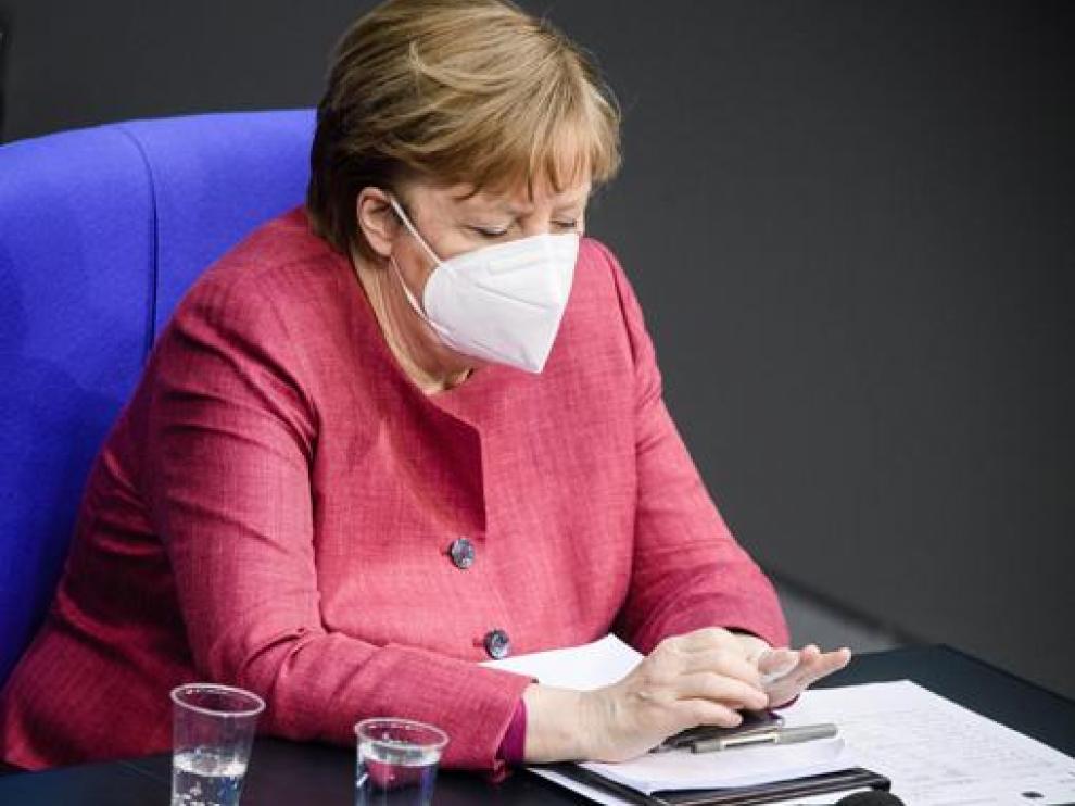 Angela Merkel.