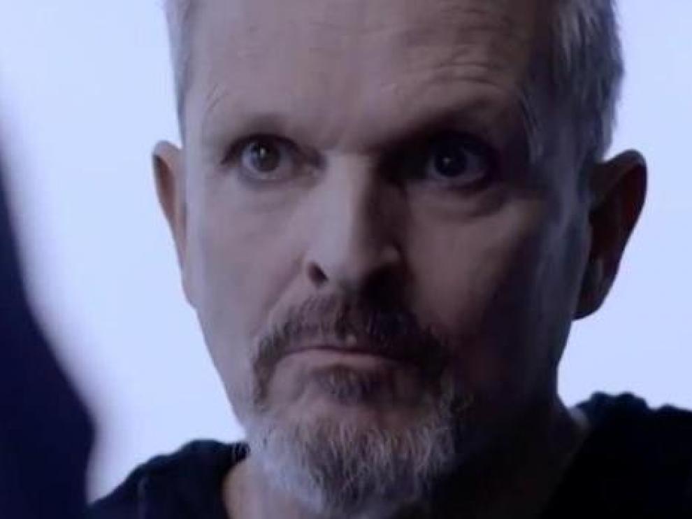 Miguel Bosé, durante la entrevista con Jordi Évole.