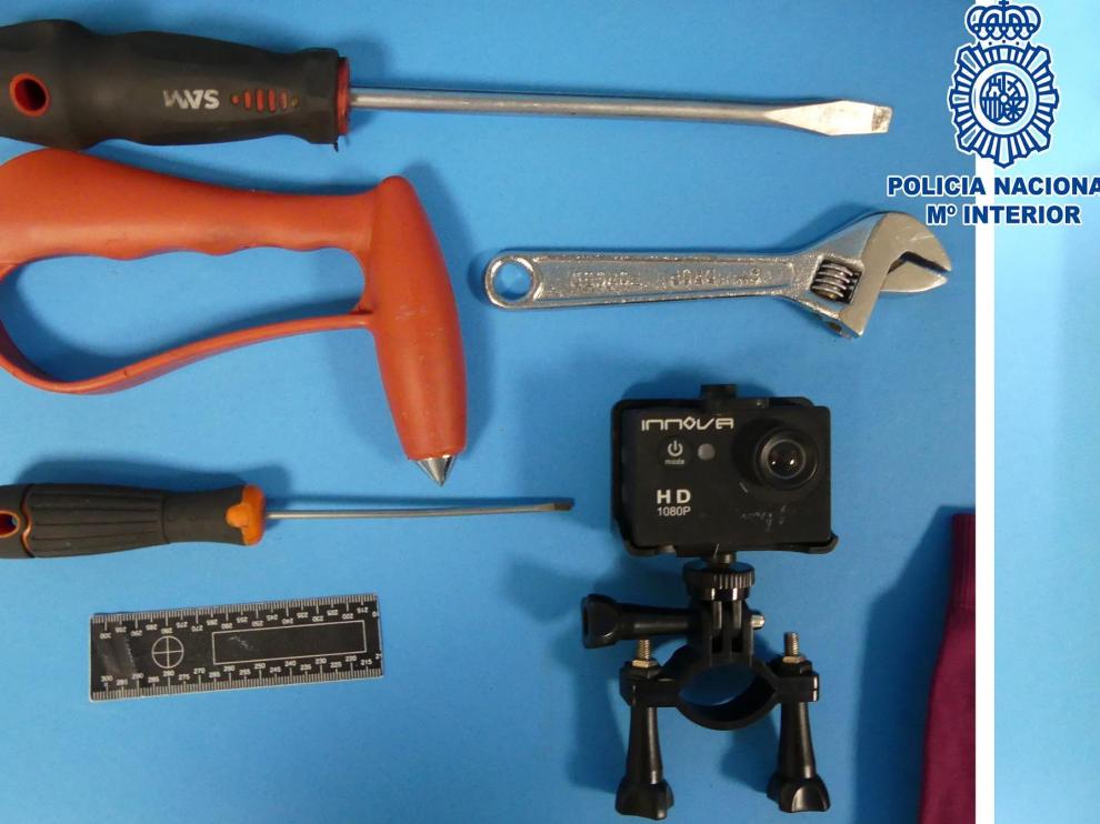 Efectos intervenidos por los agentes.