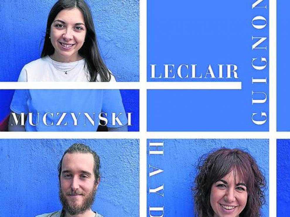 Paola Carcasona, Juan Zalba y Ana Torné actúan mañana en el Centro Cultural Manuel Benito Moliner de Huesca.