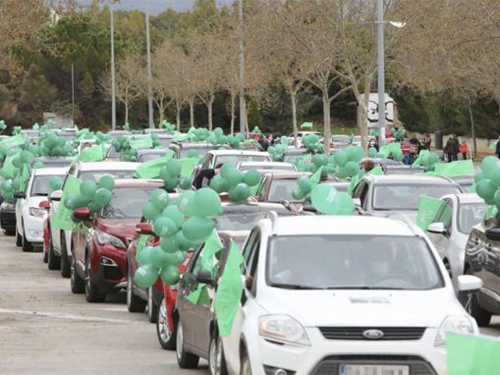 Manifestación de este domingo de 'Teruel existe'