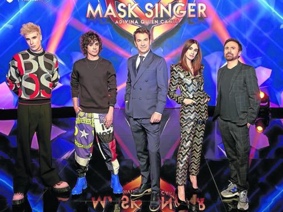 Javier Calvo, Javier Ambrossi, Arturo Valls, Paz Vega y José Mota.