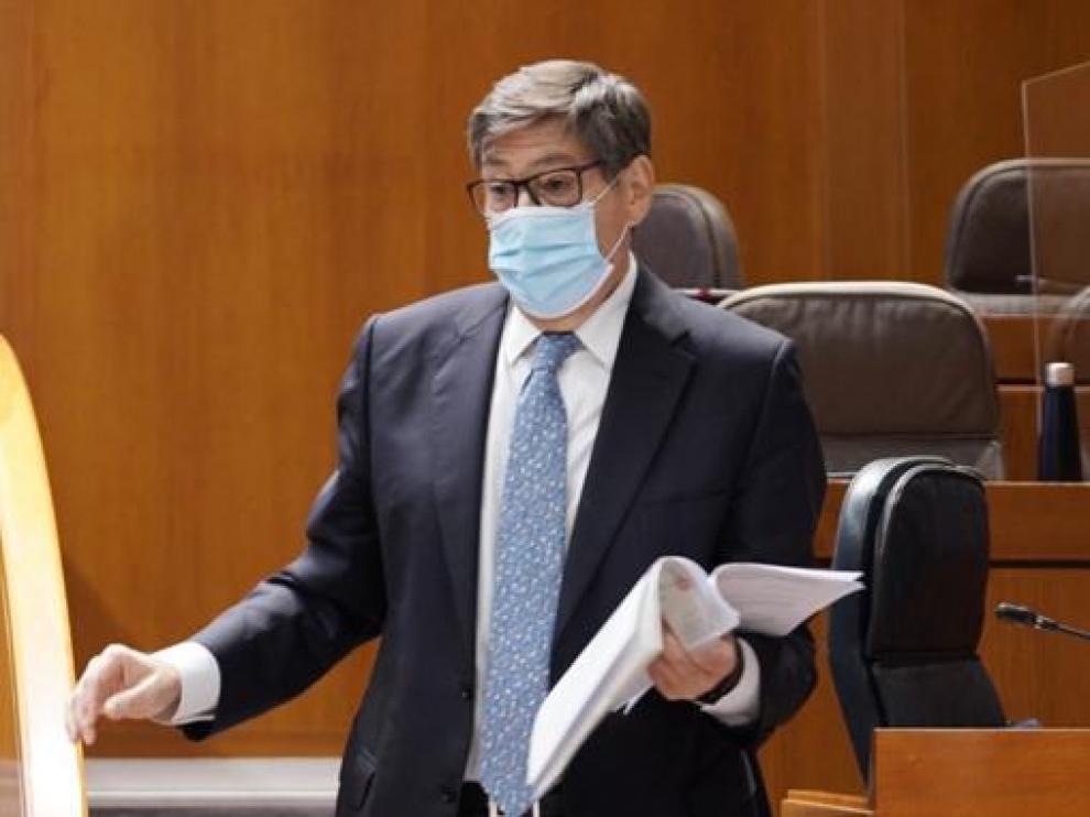 Arturo Aliaga, Consejero de Industria