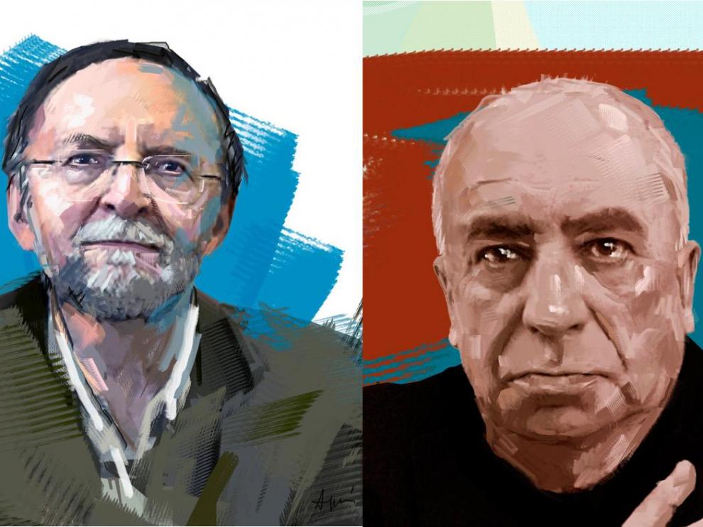 José Verón y Ángel Guinda