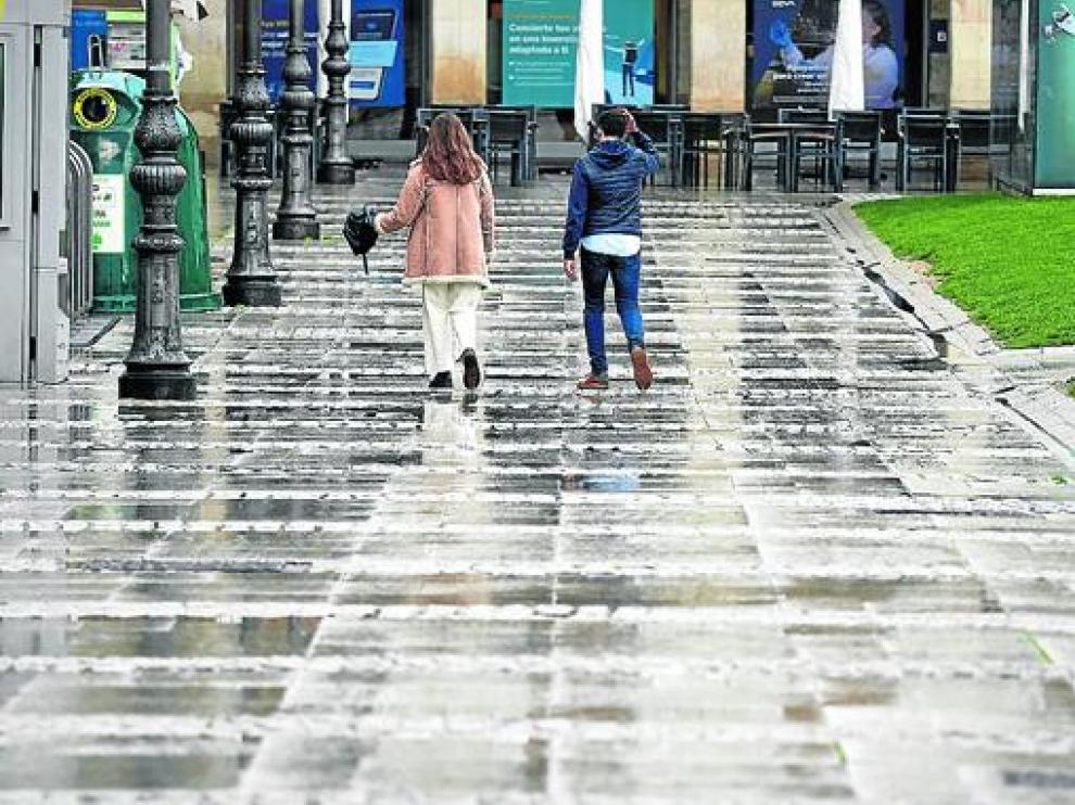 La ciudad de Pamplona el primer día sin toque de queda.