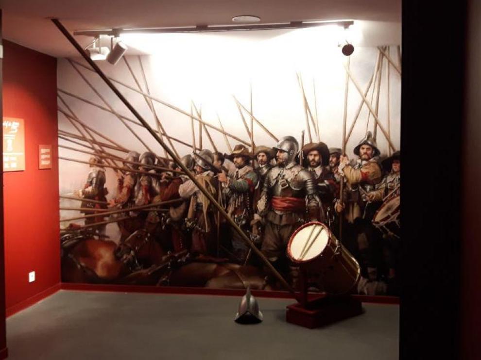 La exposición incluye elementos con pasado histórico.