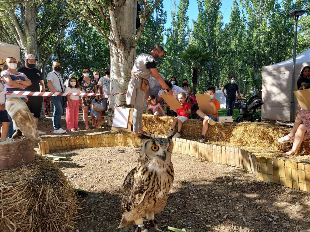 Los más pequeños disfrutaron de las actividades realizadas en la feria
