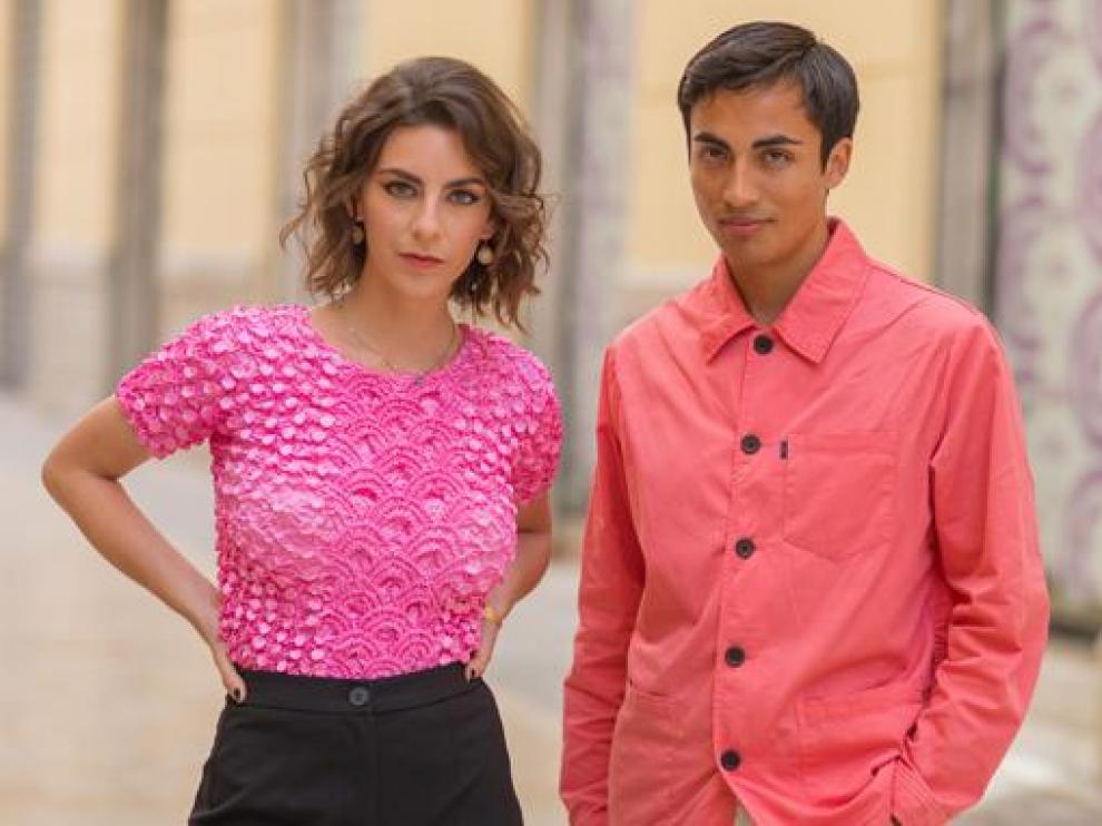 La guionista y actriz oscense Lucía Naval y el productor chileno Rodrigo Díaz presentaron el corto en el Festival de Málaga.