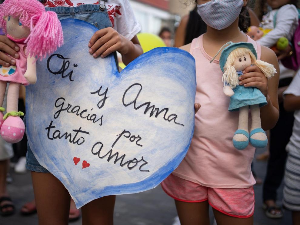 Concentración de repulsa por el suceso de Tenerife