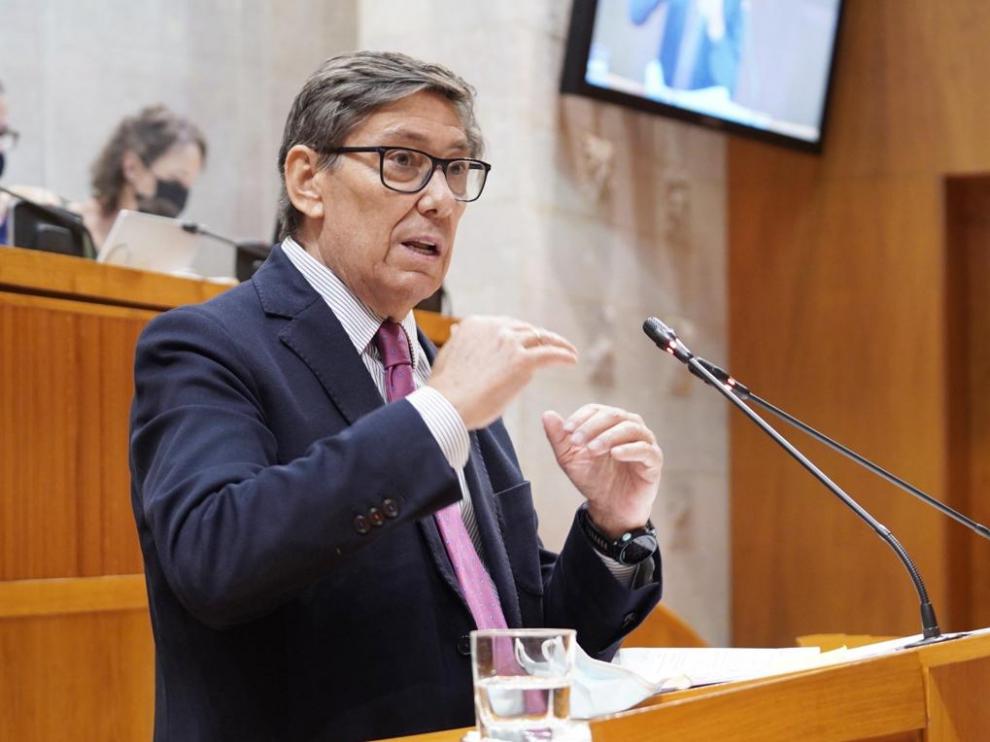 Arturo Aliaga, vicepresidente de Aragón y consejero de Industria