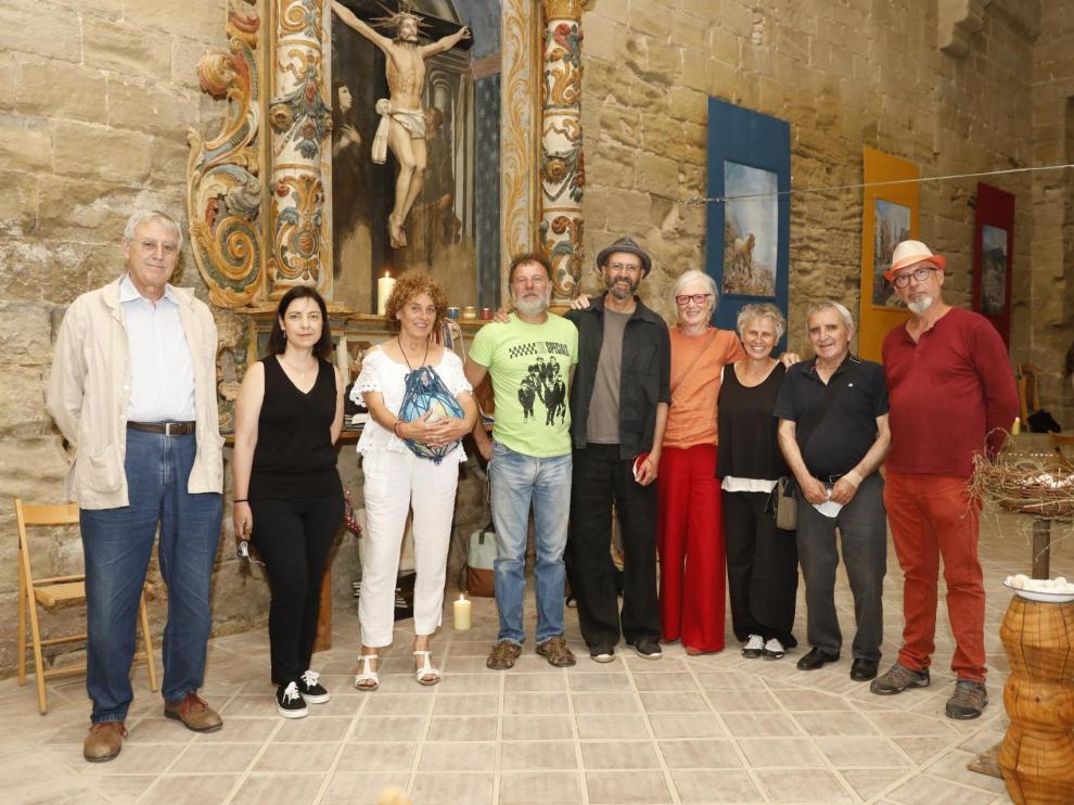 Carbó, Bellot, Esporrín, Martín, Hernández, Sanmartín, Reinaud, Orleans (que no expone) y Puch.