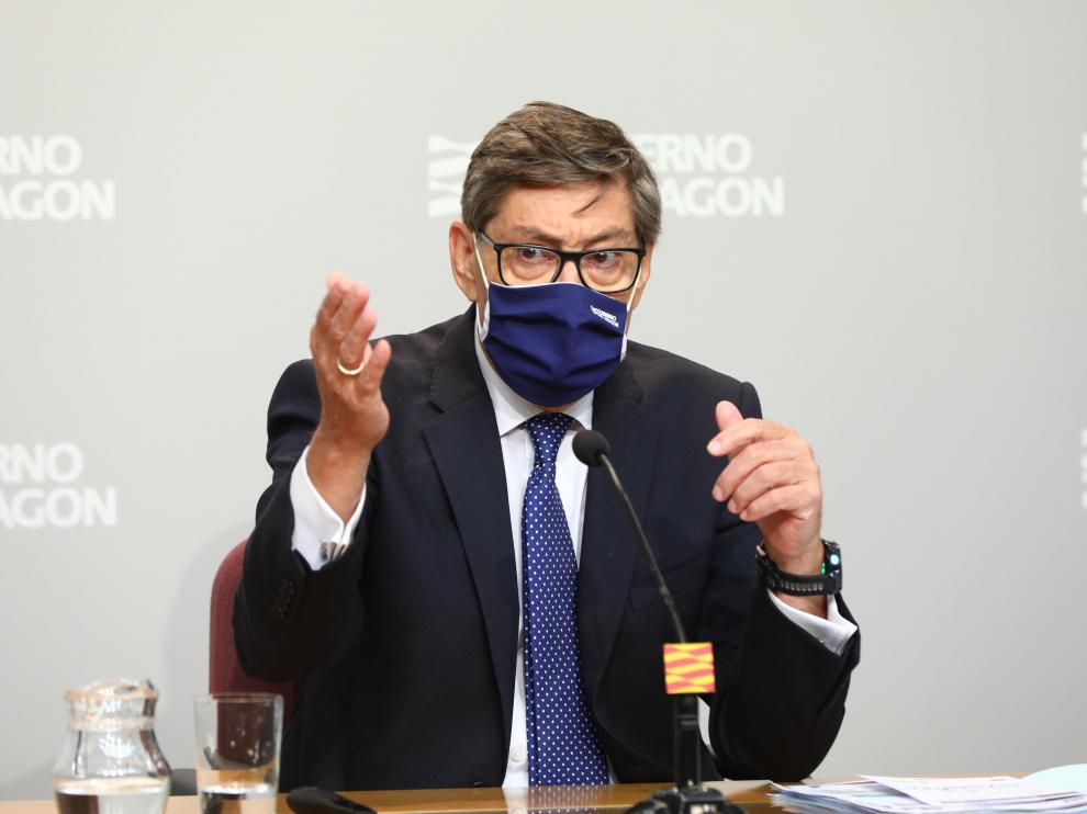Arturo Aliaga, presidente del Partido Aragonés.