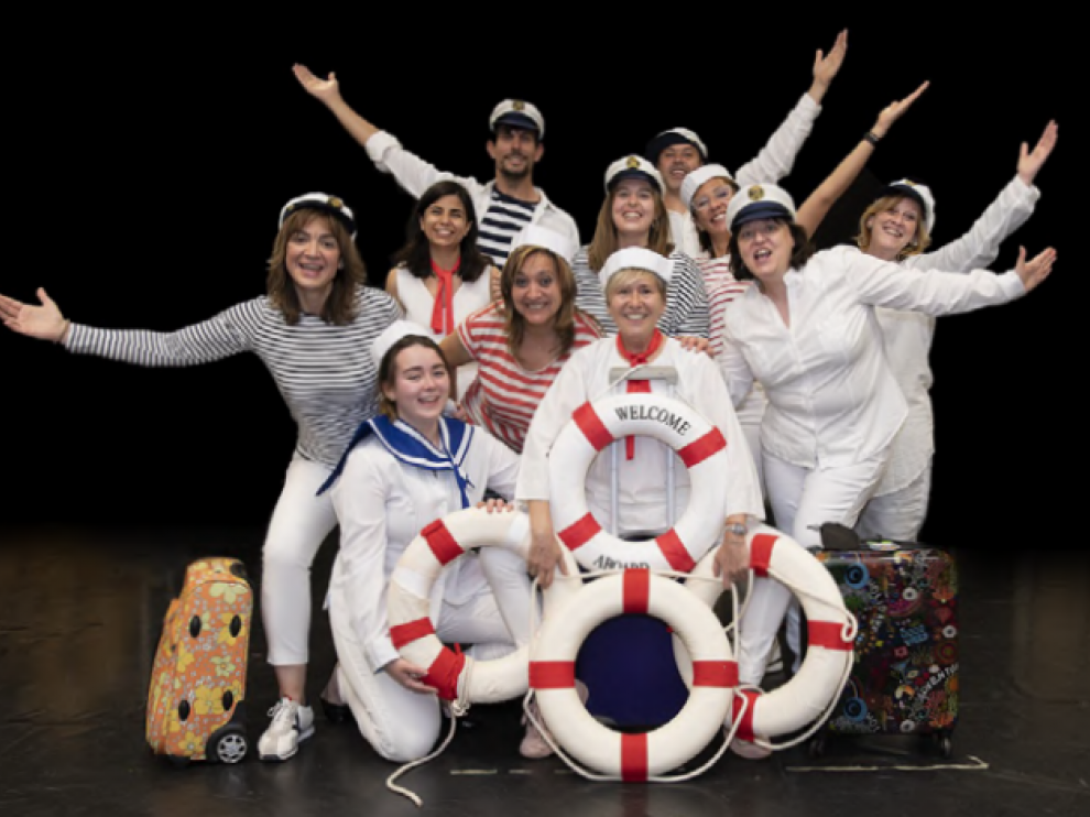 Kandelikas se va de crucero en la obra ‘Te doy una canción’.