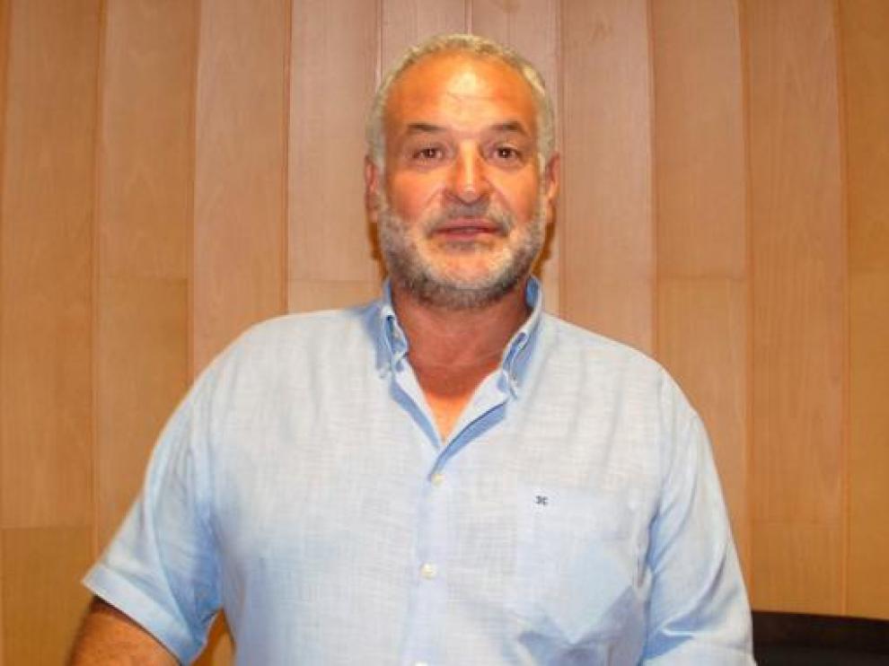Armando Sanjuan, alcalde de San Lorenzo del Flumen.