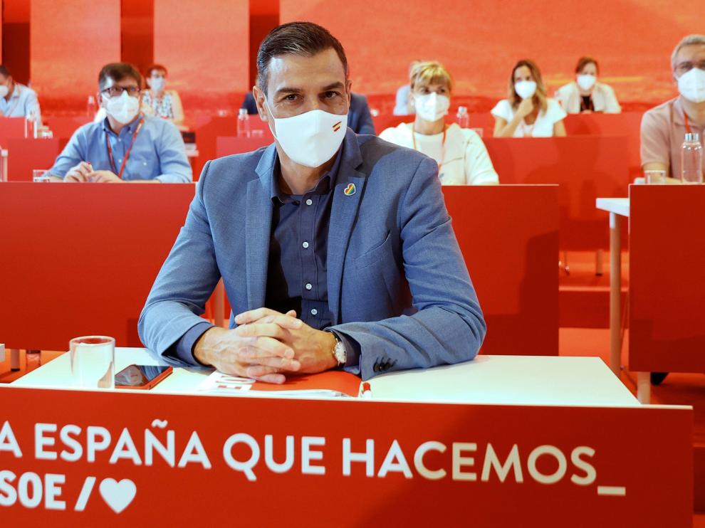 Sánchez, este sábado en el Comité Federal de su partido