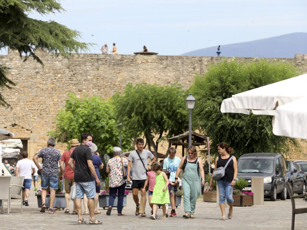 El turismo familiar, protagonista en el Sobrarbe.