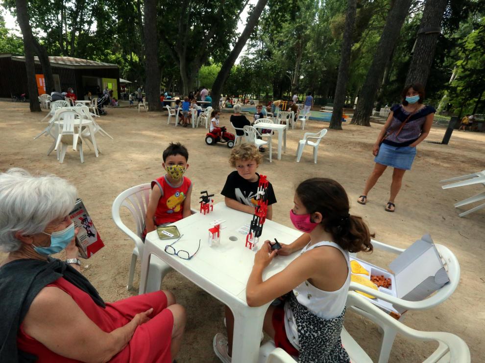 Los ludoparques veraniegos comenzaron su actividad el 1 de julio.