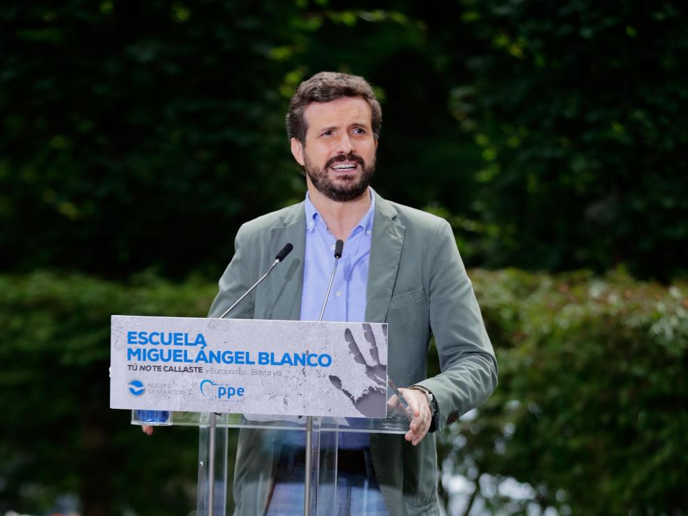 Pablo Casado, presidente del PP