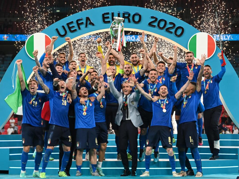 Italia conquistó su segunda Eurocopa en Wembley.