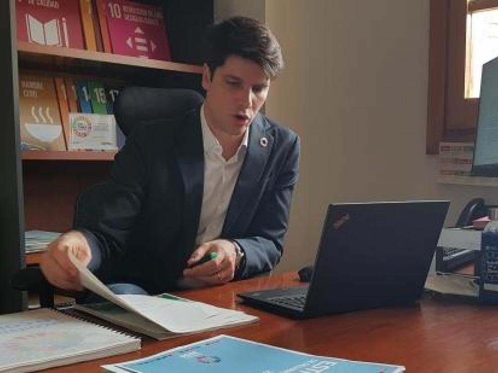 Fermín Serrano, comisionado para la Agenda 2030 del Gobierno de Aragón.