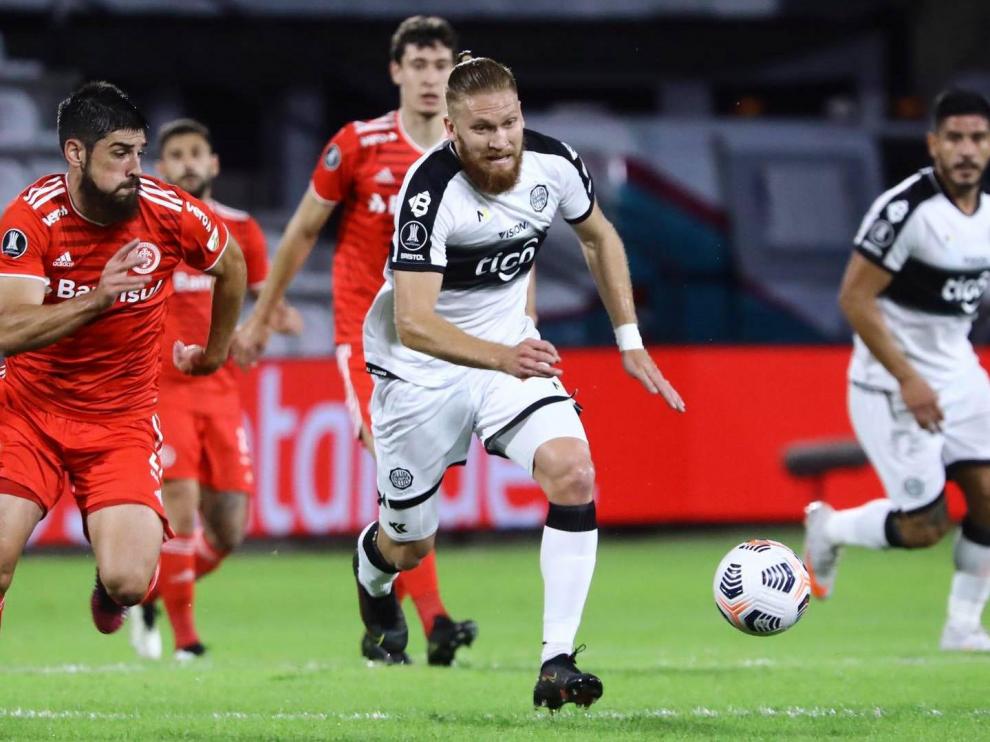 Pitta, en un partido con su último equipo.