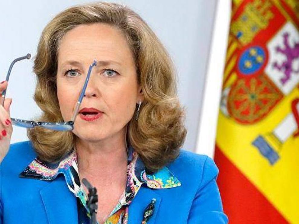 La ministra de Economía Nadia Calviño