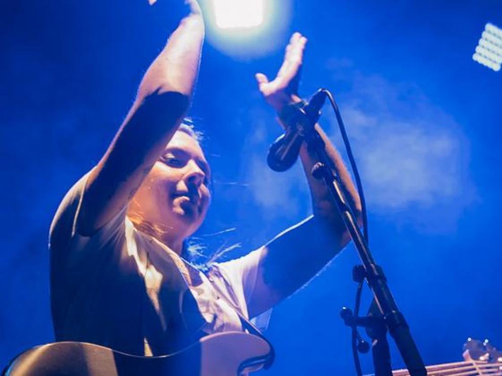 Imagen de la actuación de la banda madrileña La La Love You.