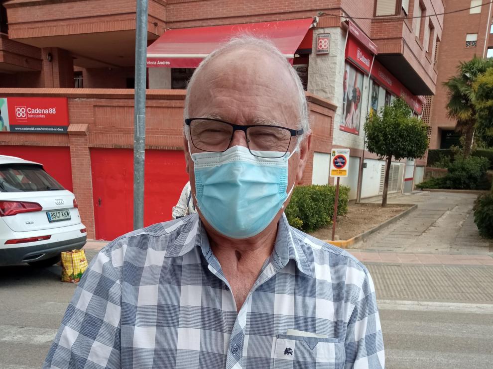 Leonardo Subías pasó 158 días en la uci del Hospital de Barbastro