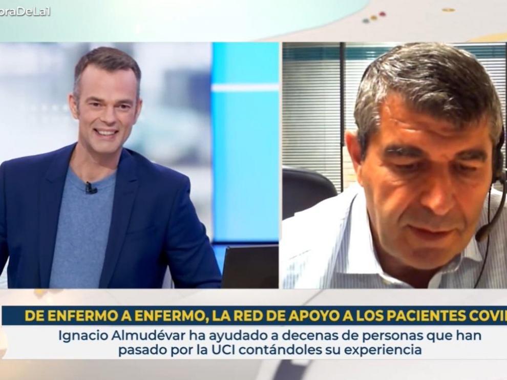 Ignacio Almudévar, en el programa de RTVE que se ha emitido este viernes.