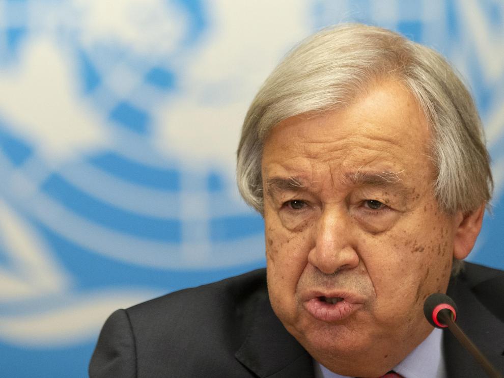 Antonio Guterres, secretario general de la ONU.