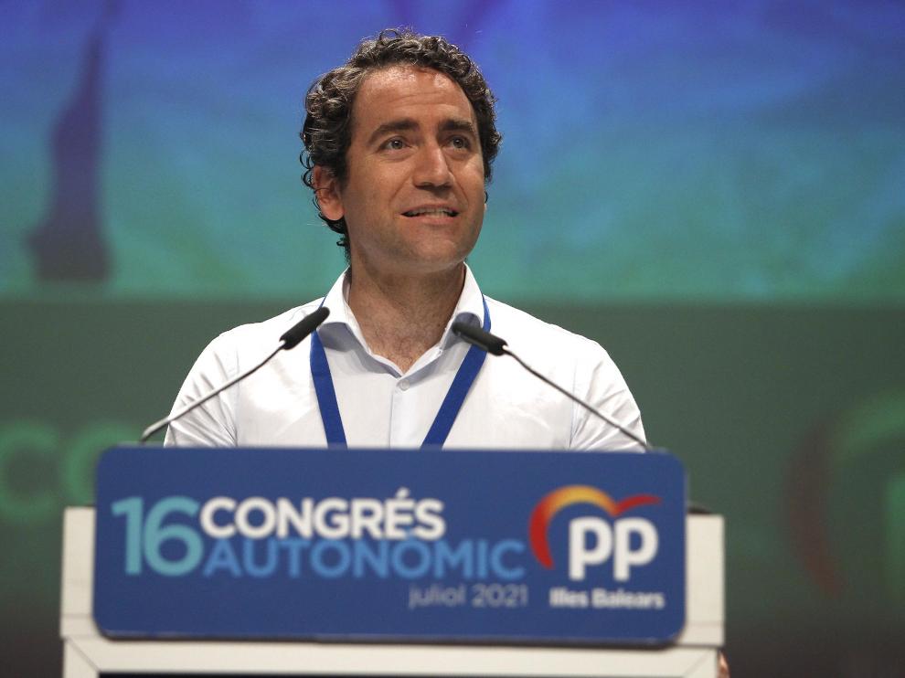 Imagen de archivo de García Egea durante el XVI Congreso del PP de Baleares.