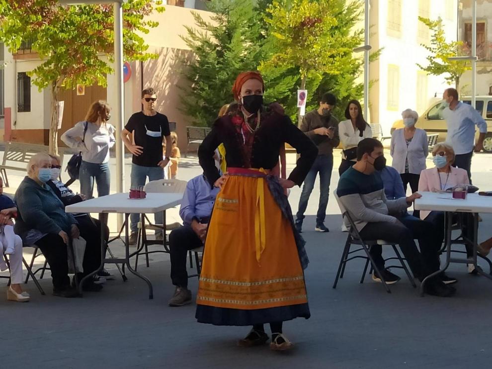 La Agrupación Folklórica Santa Cecilia actuó en la cita.