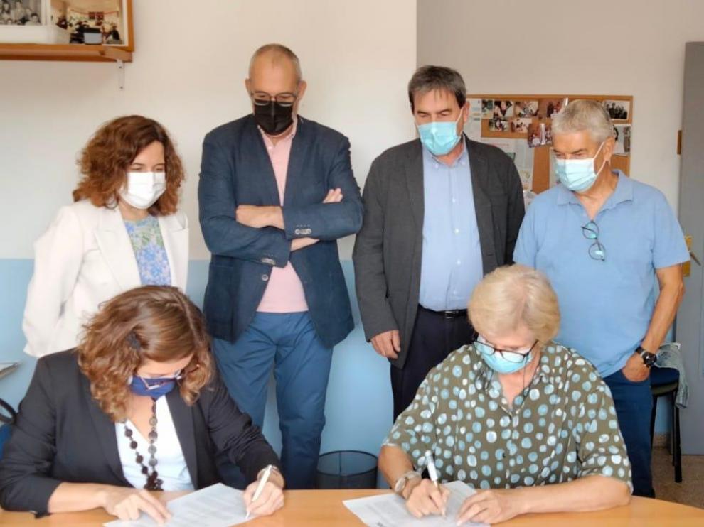 La Asociación Down Huesca en Monzón estrenará nueva sede próximamente.