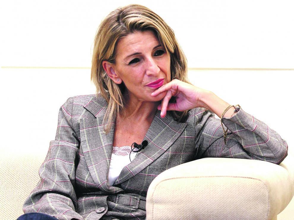 Yolanda Díaz, vicepresidenta del Gobierno.