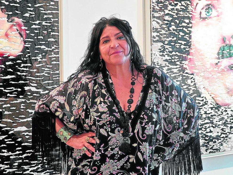 Lita Cabellut juega con la intensidad de las emociones y la belleza