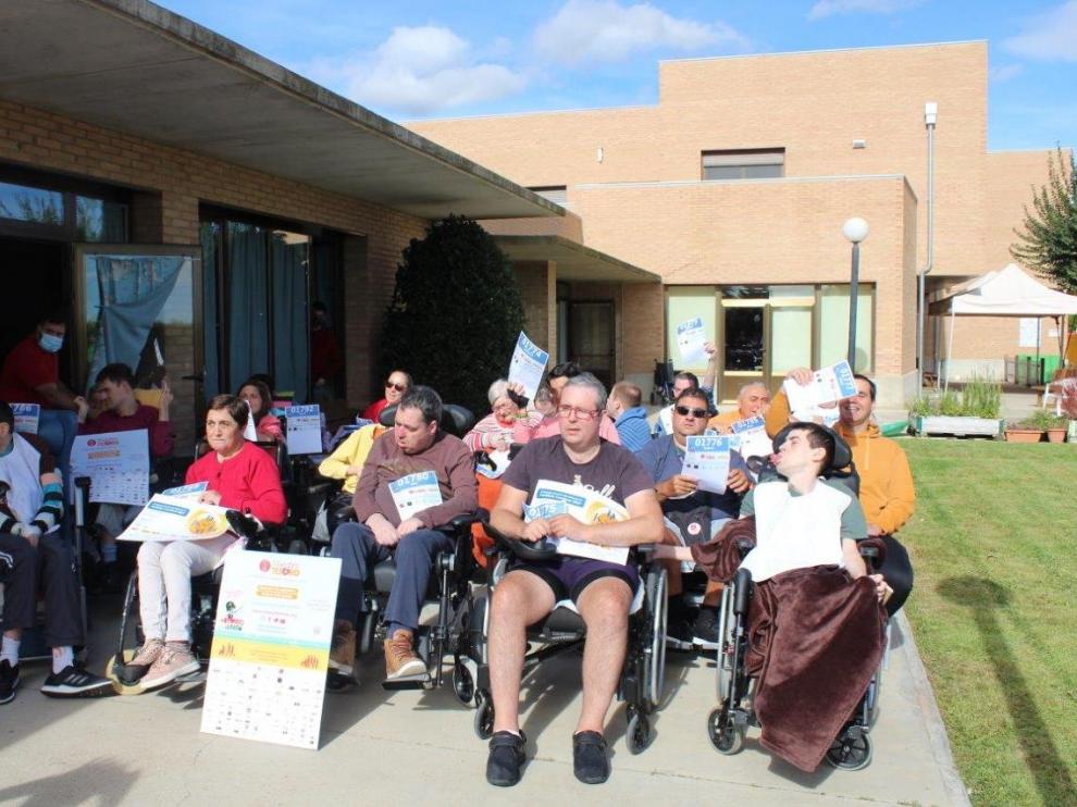 Aspace Huesca atiende a las personas con parálisis cerebral y discapacidades.
