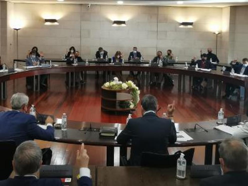 Pleno de la DPH de este mes de octubre.