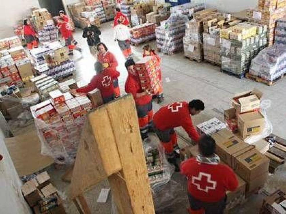 Los alimentos recibidos serán repartidos en el mes de octubre entre un total de 448 familias.