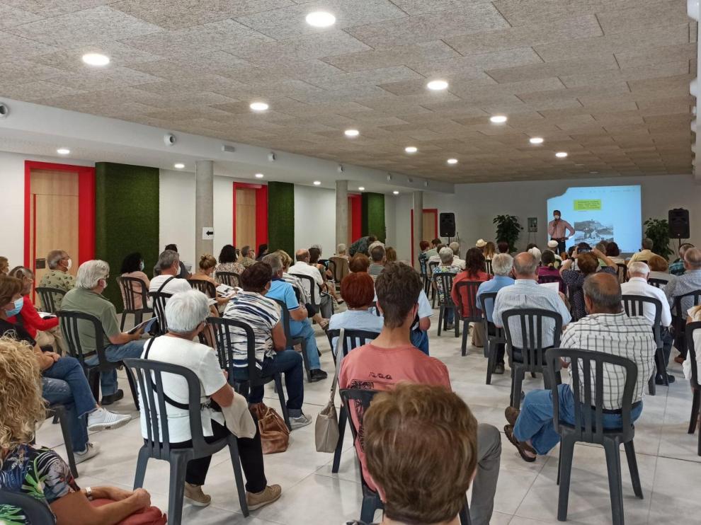 Presentación de la revista en el Centro Cultural de Aínsa.