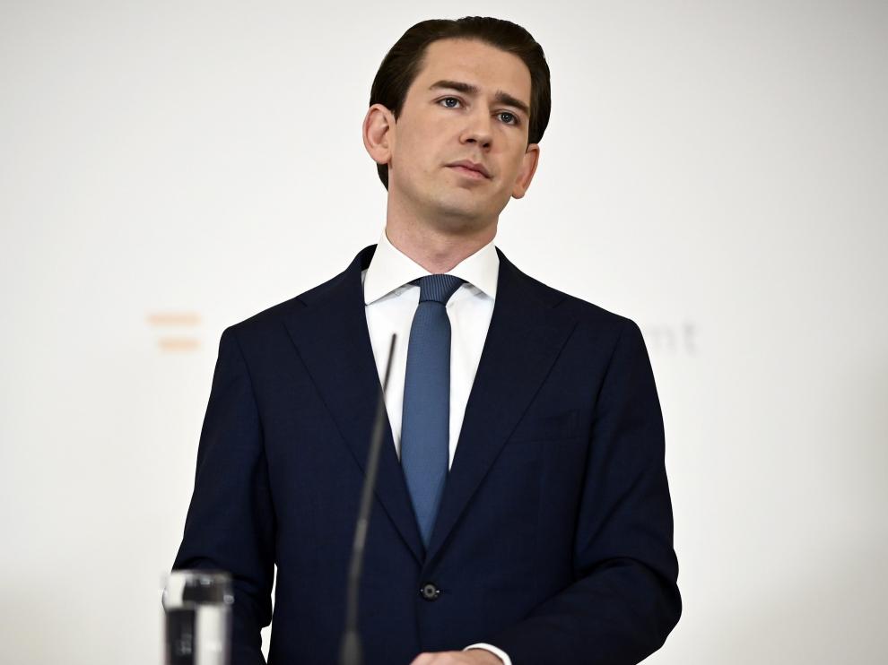 Sebastian Kurz. AUSTRIA GOVERNMENT KURZ RESIGNATION