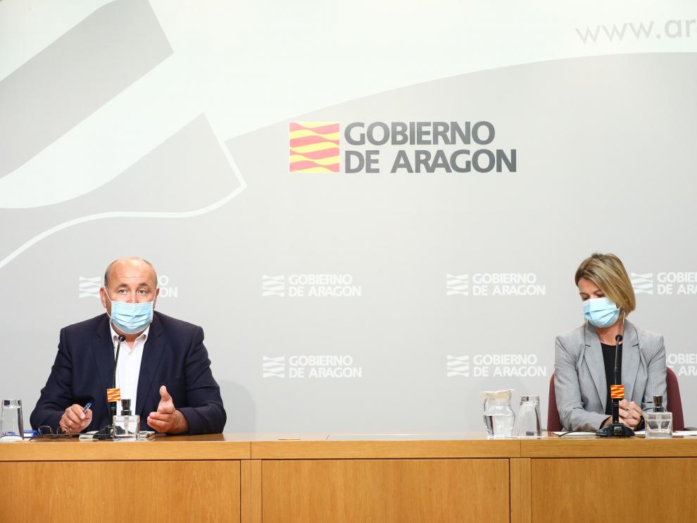 Rueda de prensa para explicar la entrada en vigor del decreto.