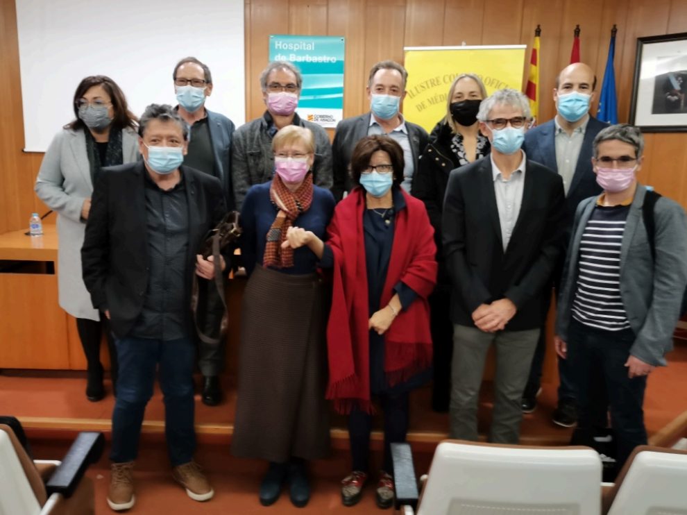 Foto de familia de los ponentes que asistieron al encuentro.