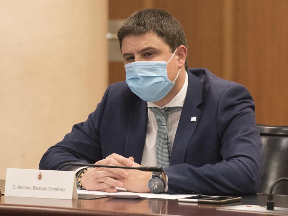 Antonio Biescas, diputado delegado de Asuntos Sociales de la Diputación de Huesca.