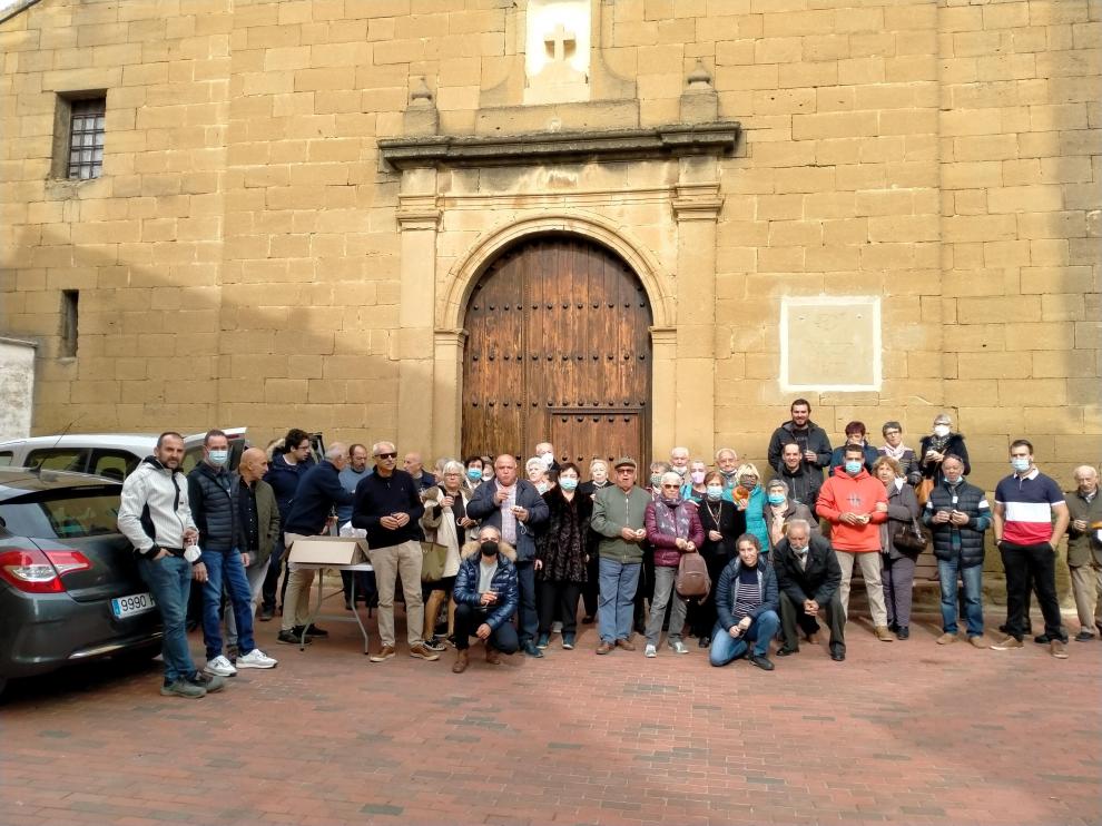 El acto tuvo lugar este jueves 11 de noviembre con misa en honor del santo.
